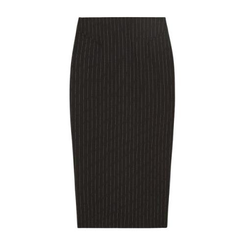 Elegant Tube Skirt Art. 8G0411A457 Patrizia Pepe , Black , Dames