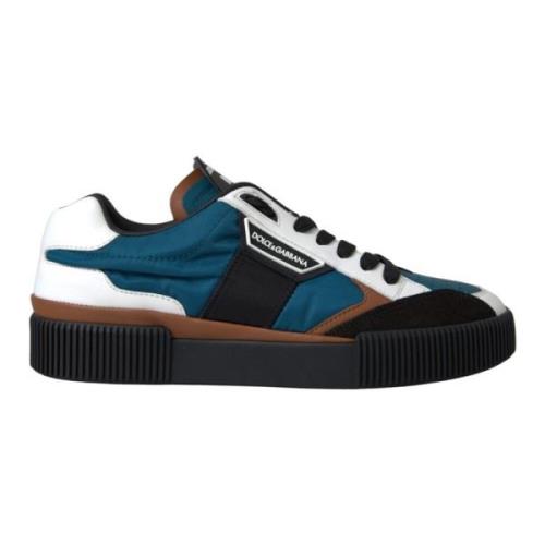 Multicolor Miami Lederen Lage Top Sneakers Schoenen Dolce & Gabbana , ...