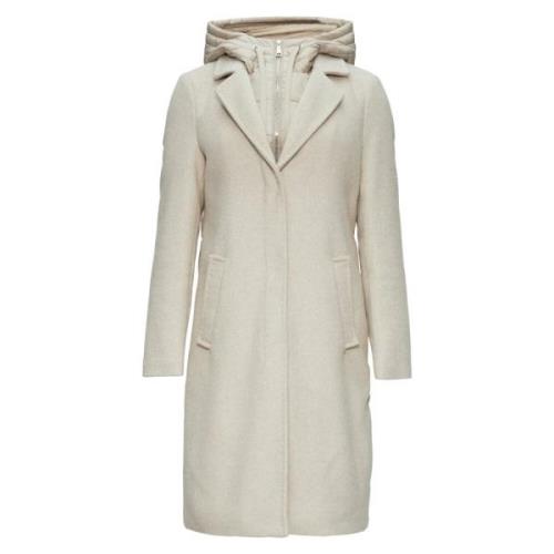 Hybride Outdoor Jas met Verwijderbare Inzet s.Oliver , Beige , Dames