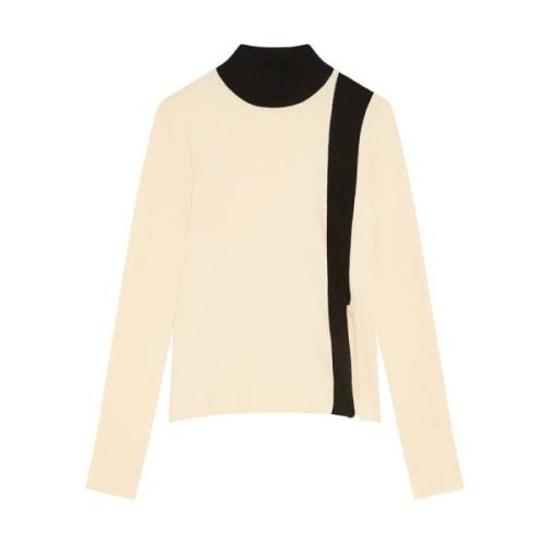 Color Block Sweater Art. 2K0304K7X5 Patrizia Pepe , Brown , Dames