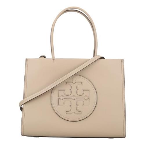 Ella Bio Kleine Tote Tas Tory Burch , Beige , Dames