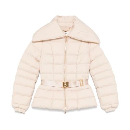 Roze Jassen voor Vrouwen Elisabetta Franchi , Pink , Dames