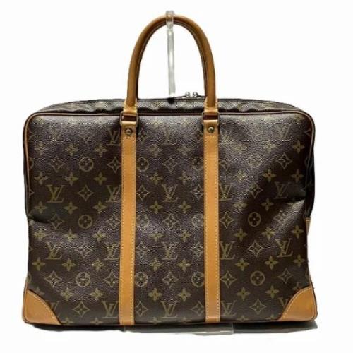 Pre-owned Canvas louis-vuitton-bags Louis Vuitton Vintage , Brown , He...