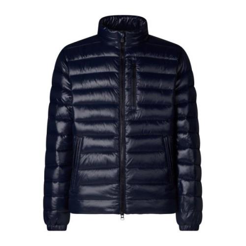 Blauwe Winterjassen voor Mannen Save The Duck , Blue , Heren