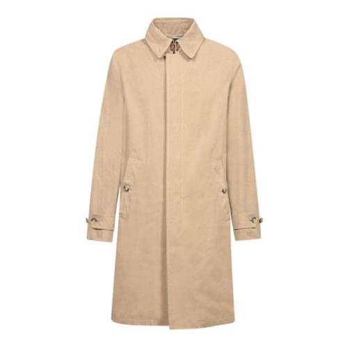 Beige Trenchcoat voor Mannen Sealup , Beige , Heren