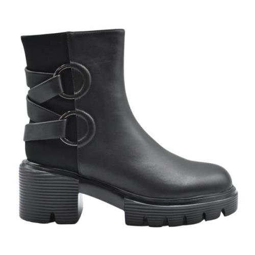 Zwarte Veterschoenen voor Vrouwen Jeannot , Black , Dames