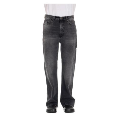 Grijze Winona Over Fit Katoenen Jeans Haikure , Gray , Heren