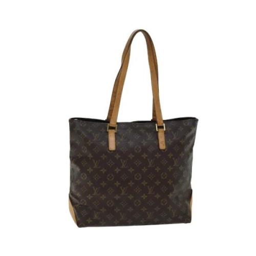 Pre-owned Canvas louis-vuitton-bags Louis Vuitton Vintage , Brown , Da...