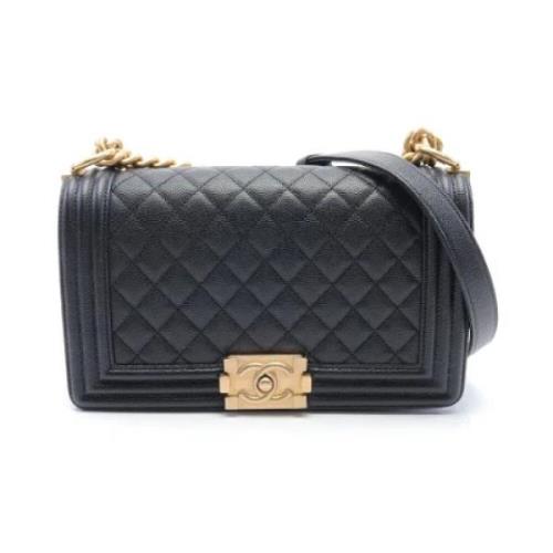 Pre-owned Fabric chanel-bags Chanel Vintage , Black , Dames