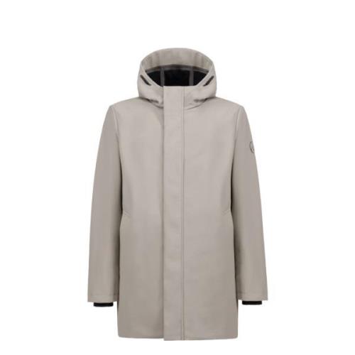 Waterdichte parka met capuchon en reflecterende details People of Shib...