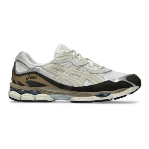 Platte Witte Sneaker Gel-Nyc Asics , White , Heren