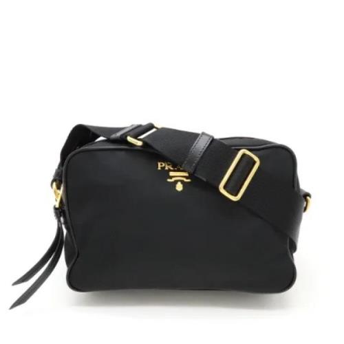 Pre-owned Canvas prada-bags Prada Vintage , Black , Dames