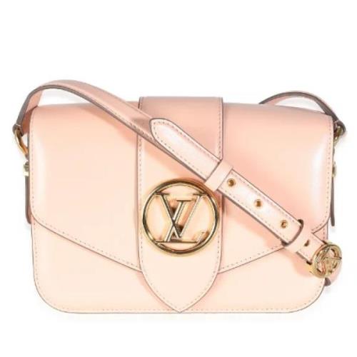 Pre-owned Leather louis-vuitton-bags Louis Vuitton Vintage , Pink , Da...