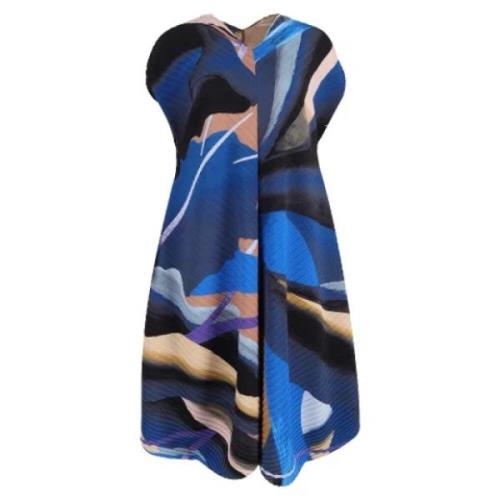 Pre-owned Polyester dresses Issey Miyake Pre-owned , Multicolor , Dame...