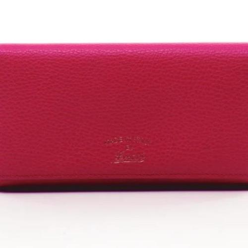 Pre-owned Leather wallets Gucci Vintage , Pink , Dames