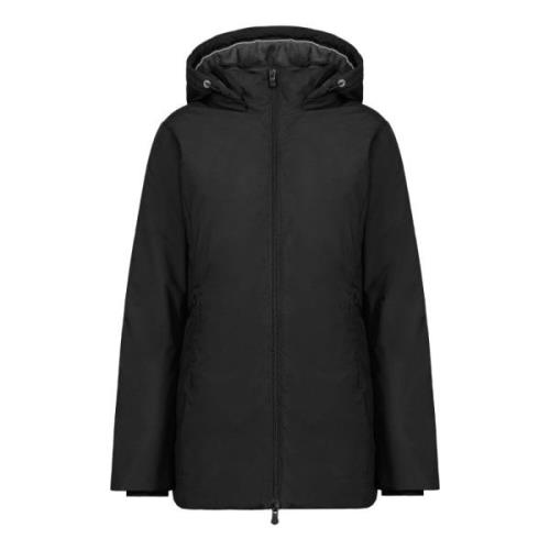 Technische parka met afneembare capuchon People of Shibuya , Black , D...