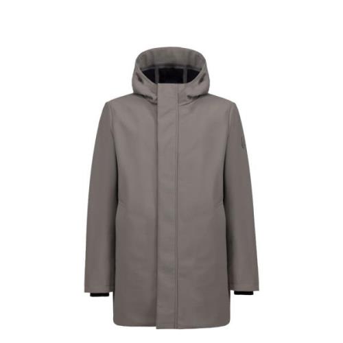 Waterafstotende parka met capuchon People of Shibuya , Green , Heren