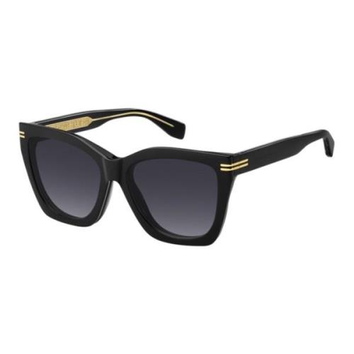 Zwart/Grijs Getinte Zonnebril Marc Jacobs , Black , Dames