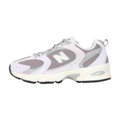 Paarse Lage Profiel Sneakers Herfst Winter New Balance , Multicolor , ...