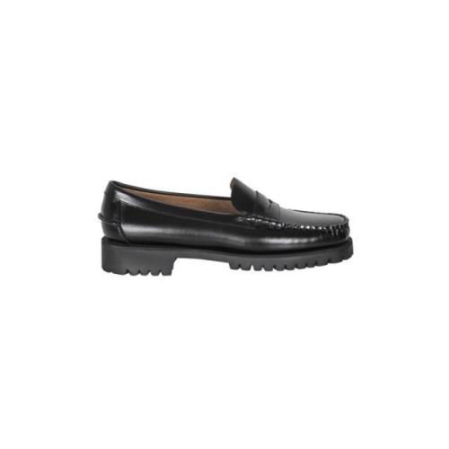 Zwarte Dames Lug Schoenen Sebago , Black , Dames