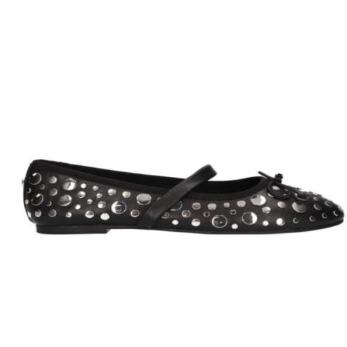 Stijlvolle Loafer voor Fashionistas La Strada , Black , Dames