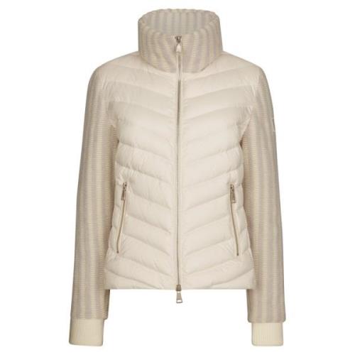 Bomber IN Cocoon + Bubble UP Gebreid add , Beige , Dames