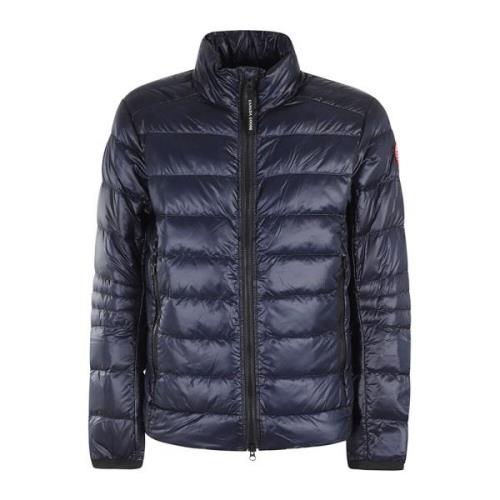 Stijlvolle Crofton Jas voor Mannen Canada Goose , Blue , Heren