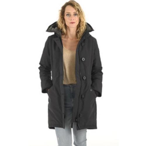 Zwarte Disc Rossclair Parka Canada Goose , Blue , Dames