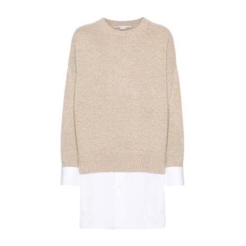 Beige Sweater Collectie Stella McCartney , Beige , Dames