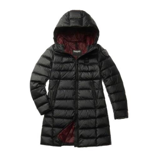 Lang Donsjack Agnes Model Blauer , Black , Dames