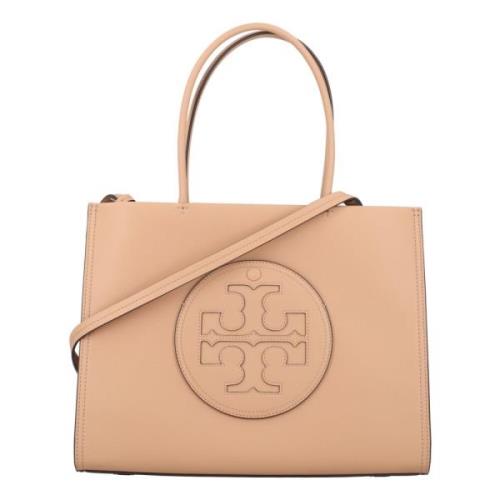 Ella Bio Kleine Tote Tas Tory Burch , Beige , Dames