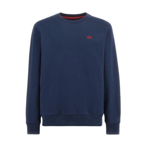 Blauwe Sweaters voor Mannen La Martina , Blue , Heren