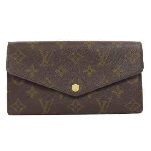 Pre-owned Fabric wallets Louis Vuitton Vintage , Brown , Dames