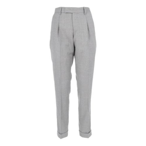 Slim Fit Casual Broek PT Torino , Gray , Heren