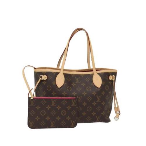 Pre-owned Canvas handbags Louis Vuitton Vintage , Brown , Dames