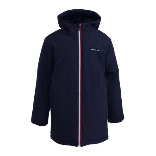 Parka met capuchon en imitatiebontvoering Redskins , Blue , Heren