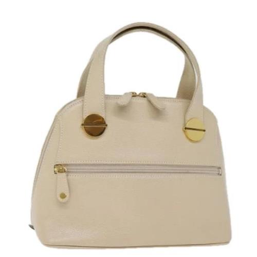 Pre-owned Leather handbags Givenchy Pre-owned , Beige , Dames