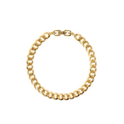 Pre-owned Metal bracelets Givenchy Pre-owned , Yellow , Dames