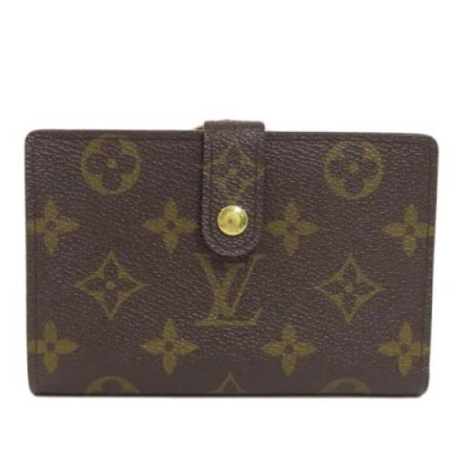 Pre-owned Canvas wallets Louis Vuitton Vintage , Brown , Dames