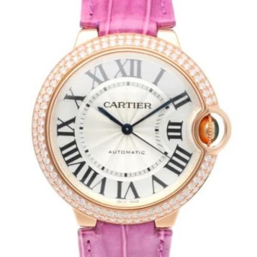 Pre-owned Rose Gold watches Cartier Vintage , Pink , Dames