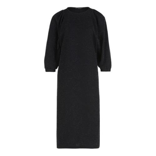 Elegante Jerseyjurk met 3/4 Mouwen Betty Barclay , Black , Dames