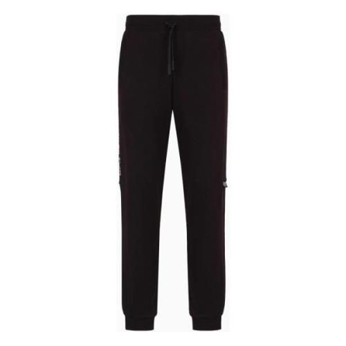 Comfortabele katoenen sweatpants Emporio Armani EA7 , Black , Heren