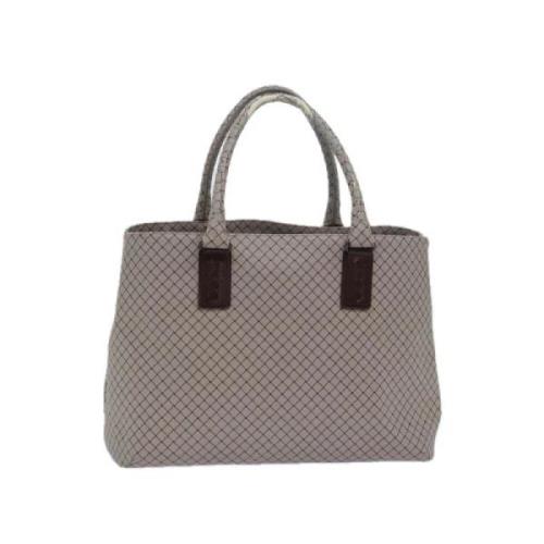 Pre-owned Leather handbags Bottega Veneta Vintage , Gray , Dames