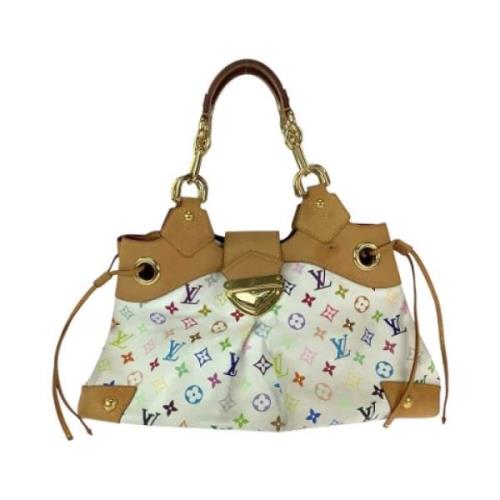 Pre-owned Canvas totes Louis Vuitton Vintage , Beige , Dames