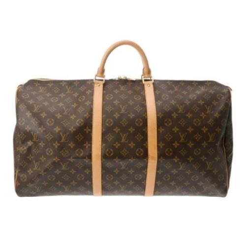 Pre-owned Canvas louis-vuitton-bags Louis Vuitton Vintage , Brown , Da...