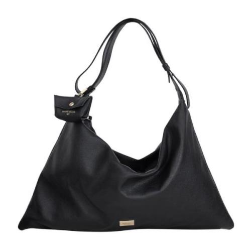 Zwarte Shopper Tas Maryland Stijl Marc Ellis , Black , Dames