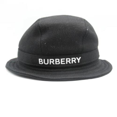 Pre-owned Cotton hats Burberry Vintage , Black , Dames