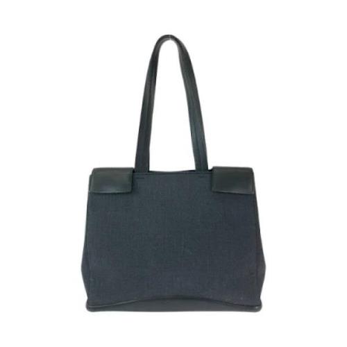 Pre-owned Canvas totes Prada Vintage , Gray , Dames