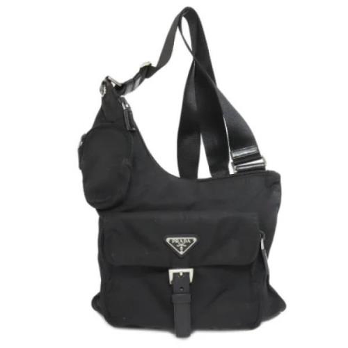 Pre-owned Nylon prada-bags Prada Vintage , Black , Dames