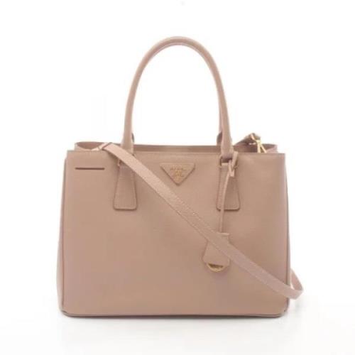 Pre-owned Leather prada-bags Prada Vintage , Pink , Dames